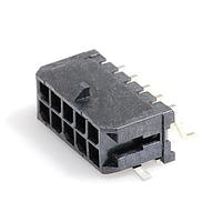 Molex 43045-1011 Shrouded 10 CKT R/A SMT HDR