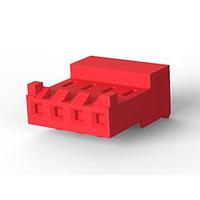 AMP Connectors - TE Connectivity 3-644662-4 Receptacle Housing 04P MTA156 CONN ASSY 22AWG LF