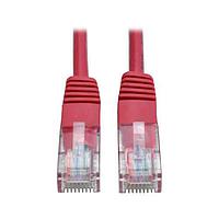 Tripp Lite N002-003-RD Cat 5e 3' Cat5e/Cat5 350MHz RJ45 M/M Red 3'