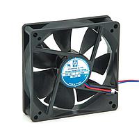 Orion Fans OD8038-12HHB Axial DC Fan, 80x80x38mm, 12VDC, 61CFM, 0.52A, 44dBA, Ball, 2xWire Red (+) Black (-)
