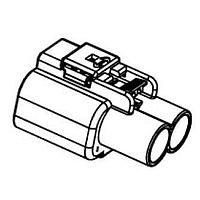 Aptiv F064200 Housings 2W FEMALE HSNG BLACK SEALED