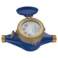 Dwyer WMT2-A-C-02-10 Multi-Jet Water Meter, Pulsed Output, Totalizing Flow for Irrigation (NPT Male, 3/4 in, 10 gal/pulse)