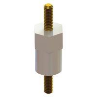 Essentra Components MTNSP-M3-10-3 Standoffs Stndff,Thrd ML/ML,White,10MM Spc