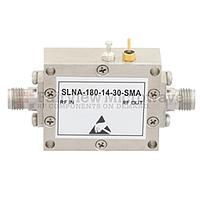Fairview SLNA-180-14-30-SMA 100 MHz to 18 GHz, Low Noise Broadband Amplifier with 18 dBm, 14 dB Gain, 28 dBm IP3 and SMA