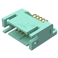 Amphenol Positronic DF16M4B/AA Connectors DragonFly Gold Plating 16 Pos 22 AWG Copper Alloy Male Right Angle 3 Row
