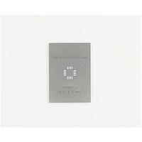 Chip Quik PA0062-S Sockets & Adapters QFN-16 Stainless Steel Stencil