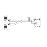 Molex 1200980070 Sensor Cables / Actuator Cables MIC 5P M/MP 90DEG TO VERT DSUB