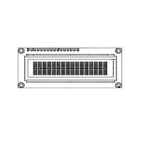 Microtips Technology REC001602AWPP5N00100 OLED Display Modules White OLED 16x2 Char Display