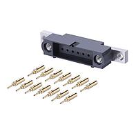 Harwin M80-5C11405MU Connector Kits 7+7 Pos M24-28AWGCableKitRearPanelMount