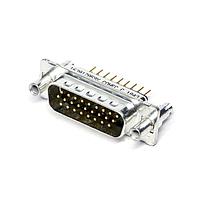 Amphenol CONEC 163A17059X High Density D-Sub Connectors DSUB SOLDER PIN STR 3mmTH PREC MCHND CNT