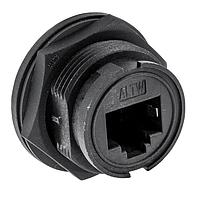 Amphenol LTW RJS-5EPFFP-LC7002 Modular RJ45 PANEL LOCK F CONN F PIN