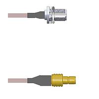Amphenol Custom Cable Q-1Z03J0001036i RF Cable Assemblies N-SJB/SMB-SJ G178 36I