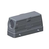 AMP Connectors - TE Connectivity T1210240125-000 Hoods Low Construction M25 Side Entry Grey