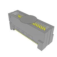 Samtec HTEC8-120-01-S-DV-A-K-TR Headers 0.80 mm 20P Rugged High-Speed Edge Card