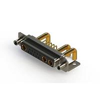 EDAC 630-13W3650-4T6 Mixed Contact D-Sub Connectors Right-angle Power Combo D-Sub Connector