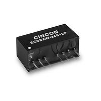 Cincon EC3SAW-48D12P Isolated DC-DC Converter, 3 Watt, 4:1 Input Range, 18-75VDC Input, +/-12VDC Output, 1500VDC min. Isolation, Non-Conductive Black Plastic, SIP
