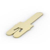 AMP Connectors - TE Connectivity 2-1601138-1 Siameze 151-006-000= TAB,3.3X0.8,MEDSMZ