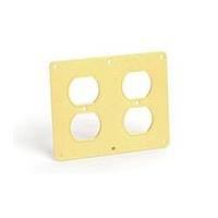 Molex 1301380035 Super-Safeway Multiple Outlet Coverplate COVERPLATE 2-DUPLEX OUTLET STD