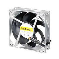 Sanyo Denki 9LG0912G4002 Axial Axial, 92x92x25mm, 12VDC, 0.3mmAq, Ribless, Long Life 180Khr, Wire, No Sensor