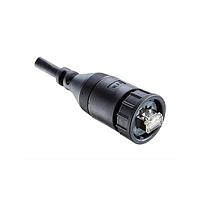 Amphenol LTW RDP-5UAMMM-SLM7A01 Cat 5e RJ45, Large Size, 1.5A, Overmolded, Straight