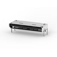 AMP Connectors - TE Connectivity 2308577-1 Receptacles ASSY, NPIO 80CKT RA, RECEPTACLE,TH