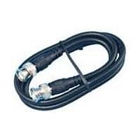 AIM-Cambridge / Cinch Connectivity Solutions 606BBP RF Cable Assemblies BNC MALE TO BNC MALE RG59 BLACK, 6 FT