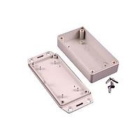 Hammond Manufacturing 1591XXAFLGY Flanged Enclosure FR ABS w/Flanged Lid 3.9x2x0.8" Grey