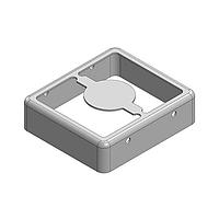 Masach Tech MS207-10F-NS EMI/RFI Shield Frame, Two-Piece 20.7 x 18.2 x 5.5mm Two-piece Drawn-Seamless RF Shield/EMI Shield FRAME (Nickel-Silver)