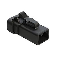 Amphenol SINE Systems ATP06-2S-MM01BLK Connectors 2 POS PLUG FEMALE
