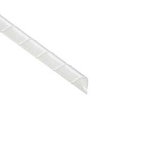 HellermannTyton 2.5N9C Spiral Wraps Spiralwrap Protective Sheathing, 0.38" Diameter, PA6, Natural, 100 ft/roll