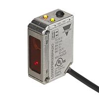 Carlo Gavazzi LD30EPBR30BPA2IO Photoelectric Sensors Photoelectric background / foreground suppression, Class 1 visible red laser, 300mm sensing range, teach button, PNP, NO, 2m cable, IO-Link, stainless steel housing, IP69K