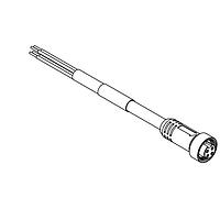 Molex 84856-9114 Sensor Cables / Actuator Cables MiniChg SE Crdset 4Pole F Strt/Pgtl 5m