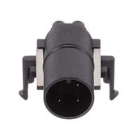 Amphenol LTW MSAS-03PMMR-EE0001 Sensor Cables / Actuator Cables M Series Sensor Connector, M12, A Code, Plastic, 4A, 03 pins, Male Connector, Male Contact, DIP 90