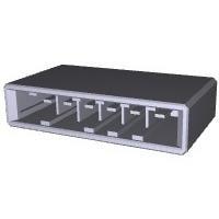 AMP Connectors - TE Connectivity 2-316133-2 Power 6 POS HDR VERT 15 AU KEY Y