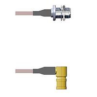 Amphenol Custom Cable Q-2103T000R036i RF Cable Assemblies N-SJB/SMB-RP G316D 36I