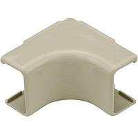 HellermannTyton TSR2I-33-1 Wire Ducting & Raceways Internal Corner Cover, 1-1/4", 1" Bend Radius, PVC, Ivory, 1/bg