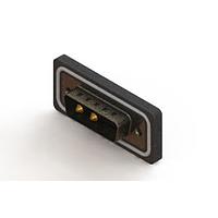 EDAC 627W3W3-624-3NA Mixed Contact D-Sub Connectors Vertical Waterproof Power Combo D-Sub Connector