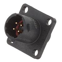 Amphenol SINE Systems RTS08N4P Connectors Square Flange RCPT 4 POS SZ 8 Pin