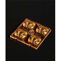 Ledil C18604_AMBER-2X2-ME LED Lighting Lens Beam Fulfilling EN13201 M-Class Requirements