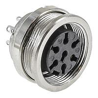 Amphenol Tuchel T 3478 018 Connectors 7 Pin female;Gold Front Mount