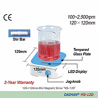 DaiHan DH.StiM012.1 MiNI Magnetic Stirrer, MS-12D 120V