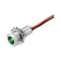 VCC CNX_482_2_GTP_12 Indicators Green, Silver Body CNX 482 2 GTP 12