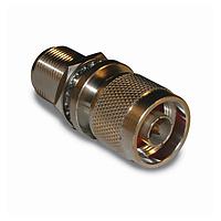 Amphenol RF 172336 RF Adapters - In Series N-Type Jack to N-Type Plug Adapter 50 Ohm Straight Bulkhead