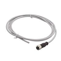 HARTING 21348500484020 Ethernet Cables / Networking Cables M12-A 4PIN MALE STRT SINGLE END 2.0M PVC