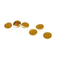 Aavid 43-05-1G Thermally Conductive Insulators Thermalfilm for TO-5, 9.91mm Outer Diameter, 5.08mm ID, 0.91mm, 4 Holes