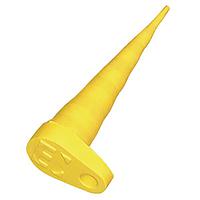 Essentra Components HSPSMALL Conduit Fittings & Accessories Small Hose Service Plug:Rubber Yellow
