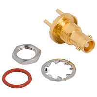 Amphenol RF 034-1099 PCB Connectors HD-BNC Str Jack BHD PCB Thru