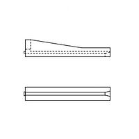 BIVAR VG2-4 Card Guides Vert-O-Gide 4in Nylon Black 94V-0