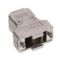 Amphenol CONEC 165X11919X Strain Relief Backshell 9P DSUB PLASTIC HOOD W/TOP CABLE EXIT