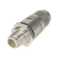 HARTING 21033811425 Straight PFT M12 IDC SHIELDED D-COD. 4POL. ML